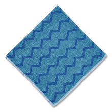 Load image into Gallery viewer, HYGEN Microfiber Cleaning Cloths, 16 x 16, Blue, 12/Carton

