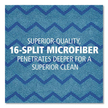 Load image into Gallery viewer, HYGEN Microfiber Cleaning Cloths, 16 x 16, Blue, 12/Carton
