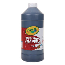 Load image into Gallery viewer, Premier Tempera Paint, Black, 32 oz Bottle
