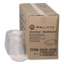 Load image into Gallery viewer, ClearView MealMaster Lid with Fog Gard Coating, 8.13 x 6.5 x 1, Clear, 252/Carton
