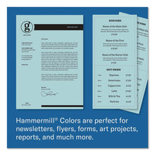 Load image into Gallery viewer, Colors Print Paper, 20 lb Bond Weight, 8.5 x 14, Blue, 500 Sheets/Ream

