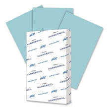 Load image into Gallery viewer, Colors Print Paper, 20 lb Bond Weight, 8.5 x 14, Blue, 500 Sheets/Ream
