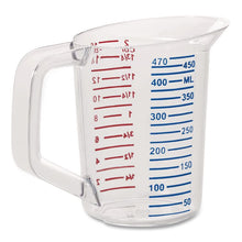 Load image into Gallery viewer, Bouncer Measuring Cup, 16 oz, Plastic, Clear
