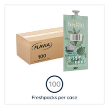 Load image into Gallery viewer, The Bright Tea Co. Peppermint Herbal Tea Freshpack, 100/Carton
