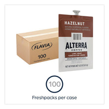 Load image into Gallery viewer, Alterra Hazelnut Coffee Freshpack, 100/Carton
