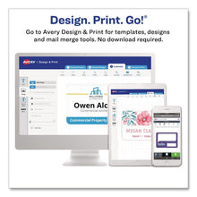 Load image into Gallery viewer, Name Badge Insert Refills, Horizontal, 3 x 4, White, 600/Pack
