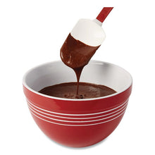 Load image into Gallery viewer, High Heat Scraper Spoon, Plastic, 13.5", Red/White
