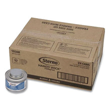 Load image into Gallery viewer, Chafing Fuel Can With Stem Wick, Methanol, 6 Hour Burn, 1.89 g, 24/Carton
