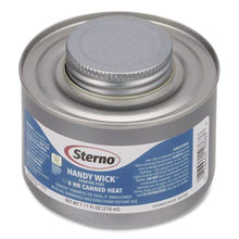 Load image into Gallery viewer, Chafing Fuel Can With Stem Wick, Methanol, 6 Hour Burn, 1.89 g, 24/Carton
