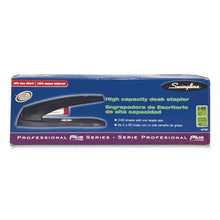 Load image into Gallery viewer, High-Capacity Desk Stapler, 60-Sheet Capacity, Black
