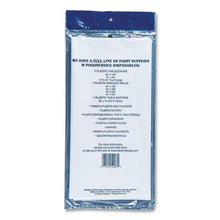 Load image into Gallery viewer, Table Set Rectangular Table Covers, Heavyweight Plastic, 54" x 108", White, 24/Carton
