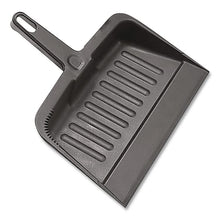 Load image into Gallery viewer, Heavy-Duty Plastic Dust Pan, 12 x 12, Black
