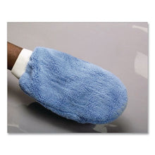 Load image into Gallery viewer, Microfiber Mitt without Thumb, Blue, 5" x 10"
