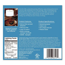 Load image into Gallery viewer, LED Dimmable A21 Light Bulb, 12 W, Daylight, 2/Pack
