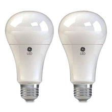 Load image into Gallery viewer, LED Dimmable A21 Light Bulb, 12 W, Daylight, 2/Pack
