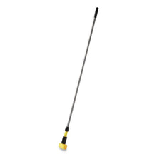 Load image into Gallery viewer, Gripper Fiberglass Mop Handle, 1" dia x 60", Gray/Yellow
