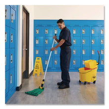 Load image into Gallery viewer, Gripper Fiberglass Mop Handle, 1" dia x 60", Gray/Yellow
