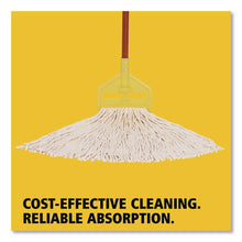 Load image into Gallery viewer, Value Pro Mop Head, Cotton, Large, White
