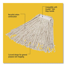 Load image into Gallery viewer, Value Pro Mop Head, Cotton, Large, White
