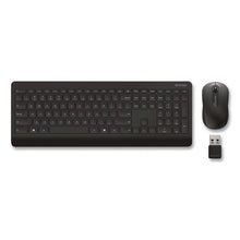Load image into Gallery viewer, Wireless Desktop 900 Keyboard and Optical Mouse Combo, 2.4 GHz Frequency/30 ft Wireless Range, Black
