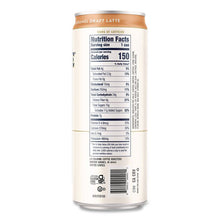 Load image into Gallery viewer, Draft Latte Cold Brew, Caramel Latte, 11 oz Can, 12/Carton
