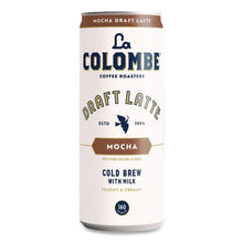 Load image into Gallery viewer, Draft Latte Cold Brew, Mocha Latte, 11 oz Can, 12/Carton

