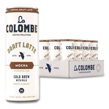 Load image into Gallery viewer, Draft Latte Cold Brew, Mocha Latte, 11 oz Can, 12/Carton
