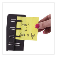 Load image into Gallery viewer, Mini Note Holder, Plastic, Black
