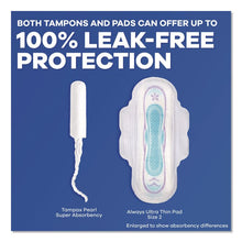 Load image into Gallery viewer, Pearl Tampons, Regular Absorbency, 50/Pack
