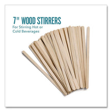 Load image into Gallery viewer, Wood Stirrer, 7", 1,000/Pack
