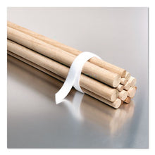 Load image into Gallery viewer, Sticky-Back Fasteners, Loop Side, 0.63" x 75 ft, White

