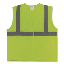 Load image into Gallery viewer, ANSI Class 2 Hook and Loop Safety Vest, Polyester Mesh, Medium, Lime
