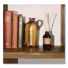 Load image into Gallery viewer, Reed Diffuser, Teakwood and Tobacco, 3.5 oz, 4.25" Bottle, 9" Reeds, Amber

