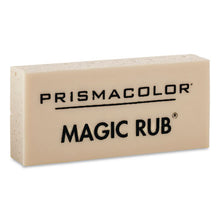 Load image into Gallery viewer, MAGIC RUB Eraser, For Pencil/Ink Marks, Rectangular Block, Medium, Off White, 3/Pack
