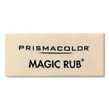 Load image into Gallery viewer, MAGIC RUB Eraser, For Pencil/Ink Marks, Rectangular Block, Medium, Off White, Dozen
