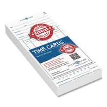 Load image into Gallery viewer, Time Clock Cards for 3800 Time Clock, 100/Pack
