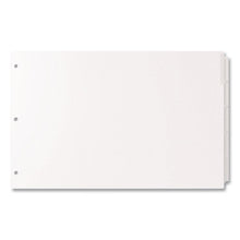 Load image into Gallery viewer, Landscape Orientation Index Dividers, 5-Tab, 14 x 8.5, White, 1 Set
