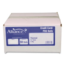 Load image into Gallery viewer, Phenol-Free Thermal POS Paper Rolls, 2.25" x 85 ft, White, 50 Rolls/Carton
