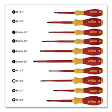 Load image into Gallery viewer, 11-Piece Insulated SlimLine Screwdriver Set
