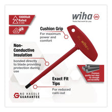 Load image into Gallery viewer, 6-Piece Insulated T-Handle Inch Hex Screwdriver Set
