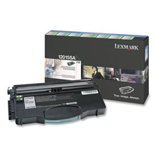 Load image into Gallery viewer, 12015SA Return Program Toner, 2,000 Page-Yield, Black
