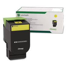 Load image into Gallery viewer, 70C1HY0 Return Program High-Yield Toner, 3,000 Page-Yield, Yellow
