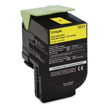 Load image into Gallery viewer, 70C10Y0 Return Program Toner, 1,000 Page-Yield, Yellow
