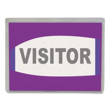 Load image into Gallery viewer, Name Badge Kits, Top Load, 3 1/2 x 2 1/4, Clear, 50/Box
