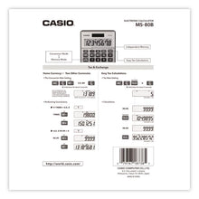 Load image into Gallery viewer, MS-80B Tax and Currency Calculator, 8-Digit LCD
