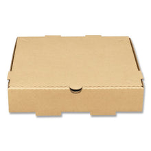 Load image into Gallery viewer, Corrugated Pizza Box, 10 x 10 x 2, Kraft, Cardboard, 50/Carton

