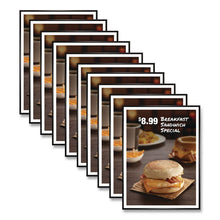 Load image into Gallery viewer, Poster Frame, Plastic, 12 x 18 Insert, Black, 10/Pack
