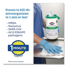 Load image into Gallery viewer, Hydrogen Peroxide Cleaner Disinfectant Wipes, 6.75 x 9, White, 95/Canister
