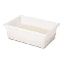 Load image into Gallery viewer, Food/Tote Boxes, 12.5 gal, 18 x 9 x 9, Plastic, White
