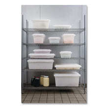 Load image into Gallery viewer, Food/Tote Boxes, 12.5 gal, 18 x 9 x 9, Plastic, White
